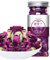 Infusión de flores y frutas con aroma a violeta de China una bebida natural elaborada con una fórmula ancestral como alimento ecológico y orgánico Tiene un sabor intenso (25g violeta)