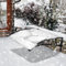 UISEBRT Mähroboter Garage – Schutzhülle für Rasenroboter (103 x 77 x 45,5 cm) – Schutz vor Regen, UV-Strahlen und Hagel – Für Garten, Dach und Carport
