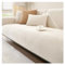 FYFWPA Chenille Sofabezug L Form Couch Überzug U Form Sofaschoner Wasserdicht Sofahusse Antifouling Sofaüberwürfe rutschfest für 1 2 3 4 Sitzer Ecksofa(Off-White,110 * 180cm)