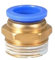 ZZAYGESY 10 raccordi pneumatici filettatura maschio PC (OD 8 mm, 03 (16 mm)