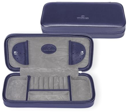 Windrose Charmbox für die Reise merino moda/dunkelblau
