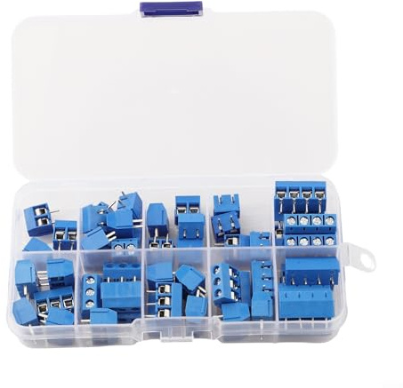 50 Stück für Leiterplatten-Steckverbinder, 5 0 mm Raster 2P, 3P, 4P Klemmleisten, Nennspannung 300 V, Strom 10 A