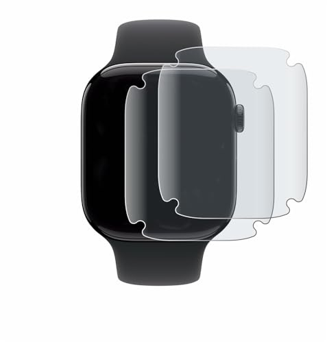 BROTECT Schutzfolie für Apple Watch Series 11 (46 mm) | 2 Stück Entspiegelnder Displayschutz Made in Germany Matte Full-Screen Folie Full-Cover 3D Curved Anti-Reflexion Montage Kit