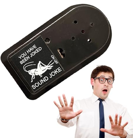 Chirping Appareil sonore – Gadget pratique agaçant pour le poisson d'avril, jouet amusant pour le bureau à domicile, gadget d'Halloween, gadget pour enfants et adultes pour le quotidien