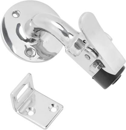 BRRNOO Marine Door Stopper, 90 Degree Door Stopper 316 Stainless Steel 90° Holder Catch Set Marine Grade for Boats Ships Yachts