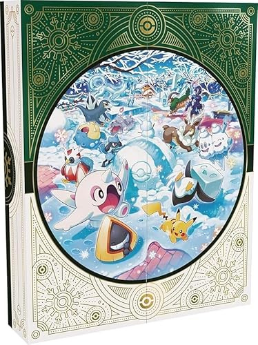 Festtagskalender 2024 Adventskalender (Deutsch) | Booster, Münzen, Sticker & Karten + HeartGlobal® Versandschutz | NEU & OVP