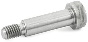 Ganter Normelemente | Passschrauben mit Bund - ISO 7379-16-M12-50-NI | Aufnahmedurchmesser 16mm | Edelstahl | 1 Stück