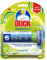 Duck Fresh Disc Toilet Cleaner Starter Pack, Toilet Bowl Sanitiser & Descaler, Lime, 1 Holder + 36 ml Refill