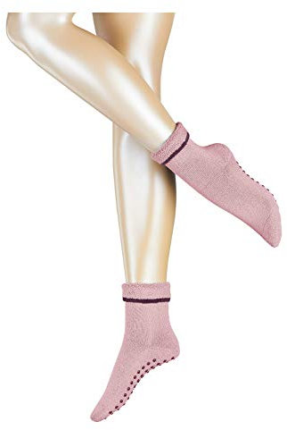 ESPRIT Damen Stoppersocken Cozy W Hp Wolle rutschhemmende Noppen 1 Paar, Rosa English Rose 8944, 35/38 EU