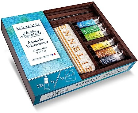 Sennelier La Petite Coffret en Bois, Multicolore, 1 count (Pack of 1)