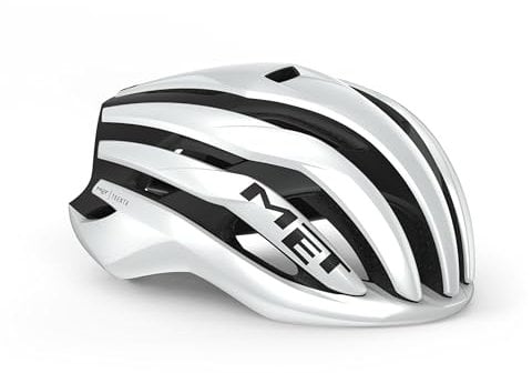 Road Cycling Helmet MET Trenta MIPS - L / 58-61cm - White/Black