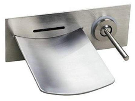 Mitigeur de mitigeur de robinet de baignoire de douche mural Nickel brossé