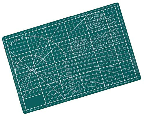 A5 Schneidematte, selbstheilendes Schneidebrett, Basteln, einseitiges Raster, PVC, Quilten zum Nähen, Basteln, Modellieren, Scrapbooking