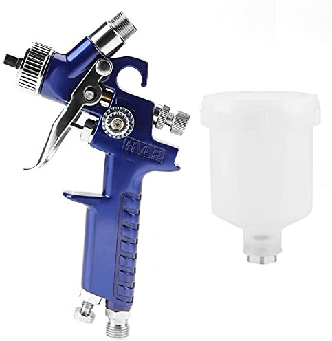 Pistola Pulverizadora Pintura HVLP H-2000A Pistola neumática de esterilización de Pintura de Aire 125 ml Boquilla Rociador de Pintura Pistolas de pulverización para Pistola de Pintura(1,0 mm)
