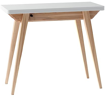Ragaba Table Console Extensible 45x90 cm Envelope Blanc