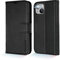 TECHGEAR Wallet Case for iPhone 14, Genuine Leather Magnetic Flip [RFID Blocking] Case with Shockproof TPU Holder, Card Slots, Stand Folio Cover Compatible with iPhone 14 6.1 2022, Black