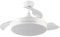 FABRILAMP Ventilador DC 72w Micenas Blanco 3 Aspas Transp. 109d 6 Veloc. 7200lm 3 Colores C/remoto, Memoria Y Temporizador