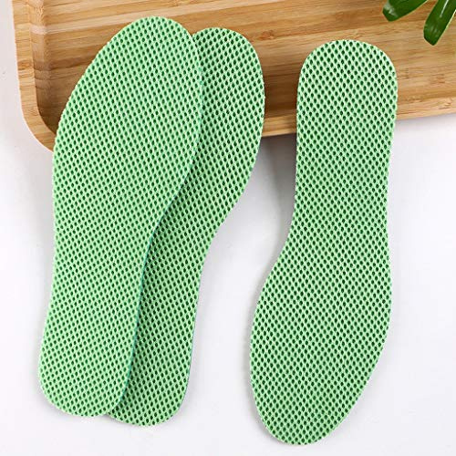 3 Paar Mint Deodorant Einlegesohlen Gesundheit Leicht Schuhe Pad Absorbierend Schweiß Atmungsaktiv Mesh Tuch Sport Einsatz Männer Frauen (Größe: 43) (40)