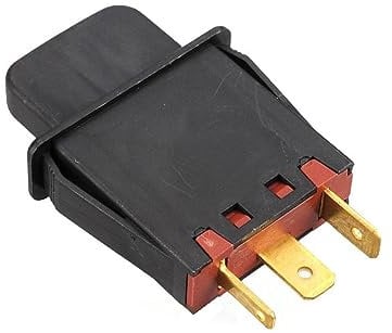 JCSPARES® - Interruttore Porta Luce Frigo 3 Contatti Per Frigorifero Compatibile Con Bosch Siemens Ed Ulteriori