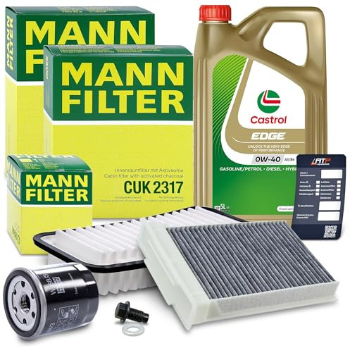 MANN-FILTER Inspektionspaket Filterset 1x Ölfilter, 1x Luftfilter, 1x