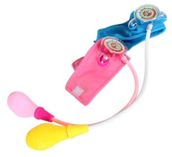 Toyvian Kinderspielzeug 2st Spielzeug Zur Blutdruckmessung Arzt Spielset Arzt Rollenspiel Spielzeug So, Ob EIN Arztkit Spielen Würden Kinderarzt-Set Blutdruck Messen Blutdruckmessgerät