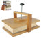 Whemyreat (37 x 29 cm) Buchpresse aus Holz und Bambus, Papierpresse, Blumenpresse, Multifunktionale Manuelle Stabiles Book Presser für Buchbinderbedarf Gleichmäßiger Druck