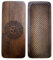 Sadhu Board Nagelbrett aus dunklem Mangoholz, 100% Handgemacht, 3 Größen: 10 mm, 12 mm und 15 mm, Yogapraxis, löst Verspannungen (Om dunkelbraun, 12mm)