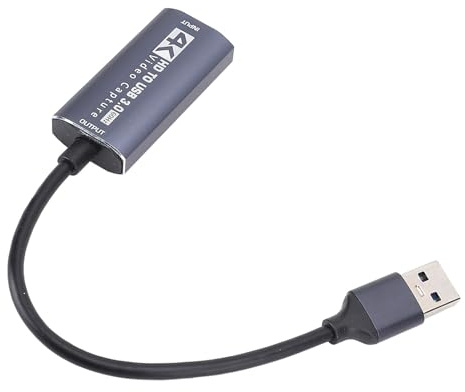 USB 3.0 Video Capture -Karte, Audio -Capture -Kartengerät, HD Multimedia Interface Capture Card für Gaming Live -Aufzeichnung