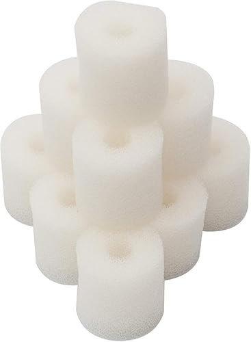 SANLILI Filterschwamm Passend für Eheim 2618080 Aquaball 2208 2210 2212/60 130 180, Biopower 160 200 240, Vorfilter 4004320 (12 Stück)