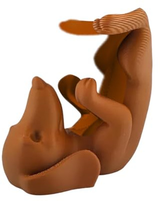 Home Accessories Living Room Sausage Dog Wine Bottle Holder with Cute Sausage Dog Pattern Keep Tight Sealed Kitchen Tool A Dog Lovers (Gold, 11.8X8.8X12.5CM)