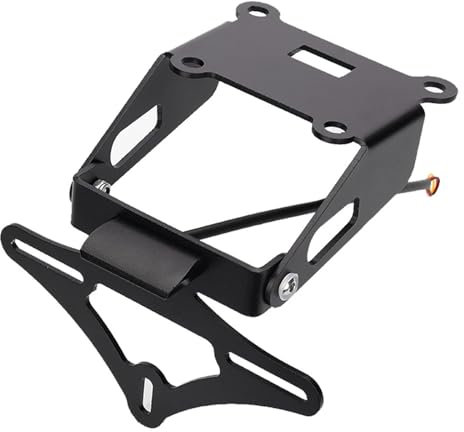 DGHBNP Nummernschild Rahmen Passend für Kawasaki Z900RS Z900RS Cafe Performance Motorrad Kennzeichenhalter Fender Eliminator Zubehör Kennzeichenhalter Motorrad