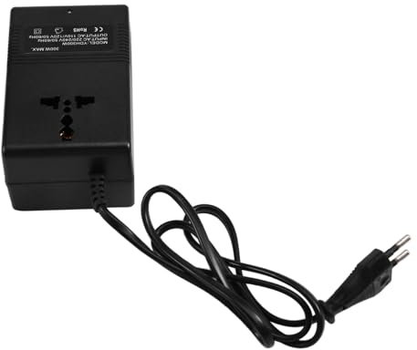 Lioggyet Convertisseur de Tension 300W 220V à 110V Transformateur Abaisseur avec Protection Thermique Prise EU