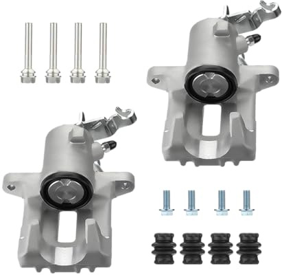 Bremssattel Bremszange Hinten Links + Rechts Kompatibel mit Audi A3 für Seat Altea Leon für VW Golf V VI 1K0615423J 1K0615424J