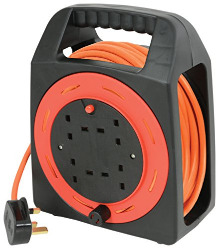 Mecury | 4-Gang 15m Extension Reel with Thermal Cut Out