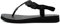 Skechers Damen Meditation Stars & Sparkle Zehentrenner, Black Mitobuck/Rhinestone/Trim, 41 EU