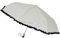 Susino 3280 Automatik Taschenschirm Φ 100 cm/Strurmschirm mit Punkten/Dot umbrella (Beige)