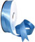Morex Ribbon 08822/50-336 Doppelseitiges Satinband, 2,2 cm x 45,7 m, Porzellan, blaues Band für Geschenkverpackungen, Geburtstagsgeschenkkarten, Satinkleid für Frauen, Seidenbänder zum Basteln,