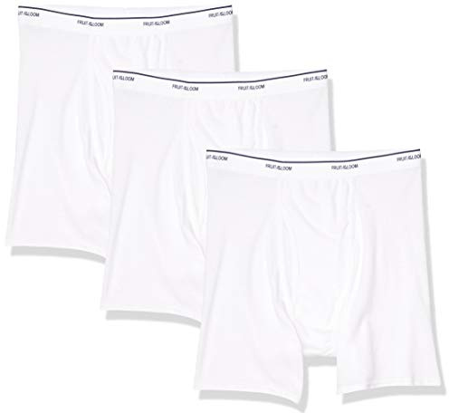 Fruit of the Loom Coolzone White Boxer Briefs - 3 Pack (3BL7600) XL/White