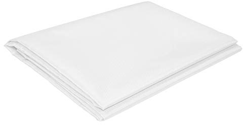 sunprotect 12517 Sonnensegel für Seilspann-Markise, 3,3 x 1,4 m, Sonnenschutz für Pergola Wintergarten Terrasse, weiß