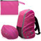 kwmobile Regenschutz Set für Helm Rucksack - Helmüberzug Regenhülle Schulranzen Helmschutz - Schutzhülle Fahrradhelm Ranzen - Unisex