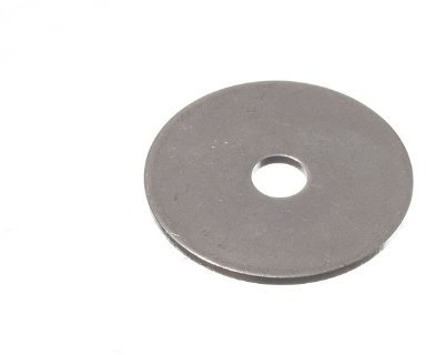 Lot de 40 rondelles de réparation pour garde-boue en acier BZP trou de 6 mm x 32 mm de diamètre.