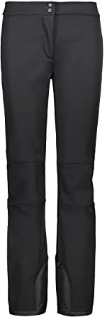 CMP - Damenhose mit innenliegender Gamasche, Schwarz, L