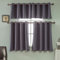 Tende Oscuranti con Occhielli,Tenda Corta per Finestra Piccola, Tenda da Cucina Tenda da Caffè Tende per Mobili Piccoli, 1 Pezzo Mantovana Oscurante con Isolamento Termico Colore F 132x90cm(LxA)