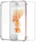 SDTEK Coque Compatible avec iPhone SE (2016-2019) 5 5s, Couverture Transparente Gel Souple [Airbag Corners] + Protecteur écran Verre Trempé