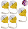 5 Stück bunte rotierende magische Kugel-Lichter, Plug-and-Play, bunte RGB-Lampe, Disco-Glühbirne, RGB-Stroboskop, magische Lampen, kleine LED for Zuhause, Partys, große Bühnendekoration