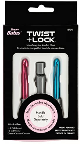 Susan Bates Twist Lock COMP Set H8, Sizes H8/5mm and I9/5.5mm