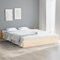 ZQQLVOO Bettgestell Familienbett Palettenbett Massivholzbett 180x200 cm 6FT Super King
