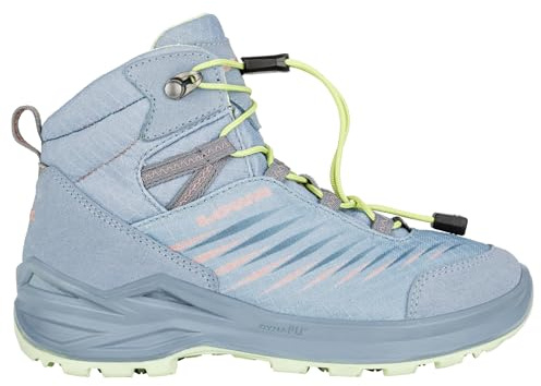 LOWA Zirrox II GTX Mid JR, 38/38 Kinder, arktis/Mint