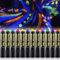 XiangSKY 12pc Neon Face Paints - Glow in Dark Face Paint Crayons Kit for Parties, Discos, Halloween