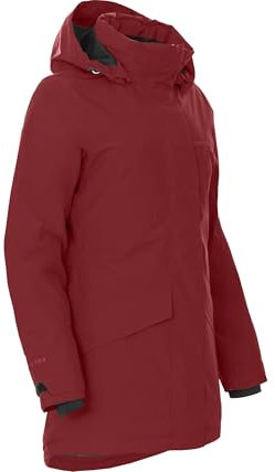 Bergson TUUSULA | Damen Winterparka, warm wattiert, 20000 mm Wassersäule, Sun Dried Tomato [109], 44 - Damen